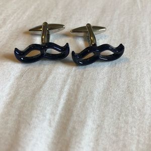 Brooklyn Strong Mustache Cufflinks